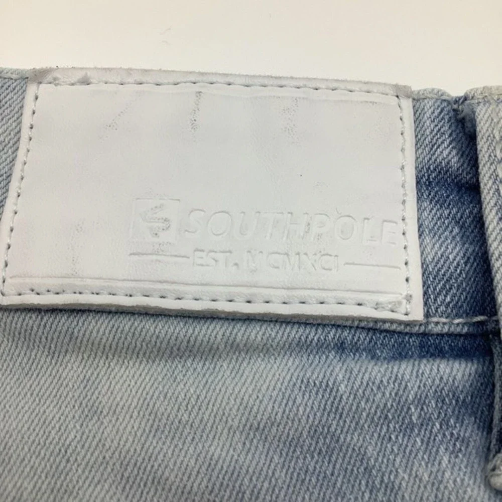 Southpole Mens Acid Wash Stretch Shorts‎ Size 46